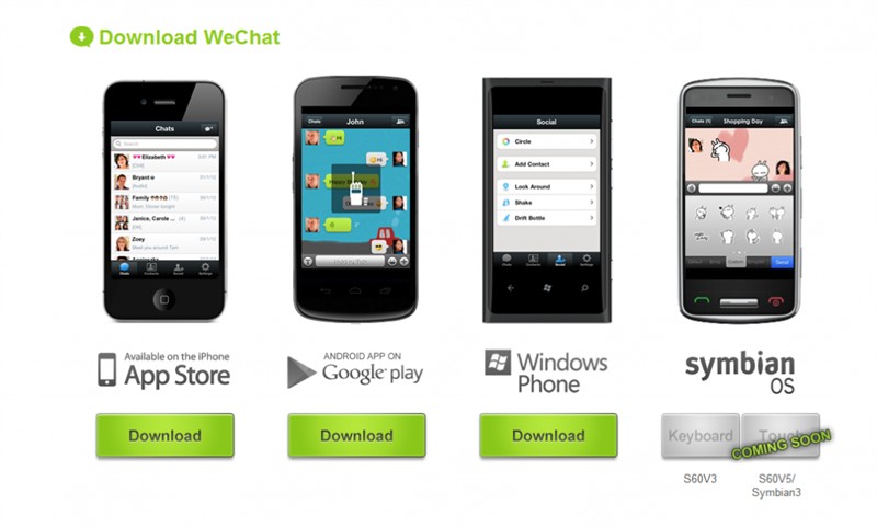 WeChat, Mobil iletişimin yeni yolu