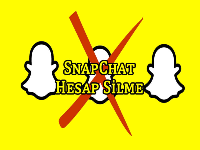 Snapchat Hesap Silme