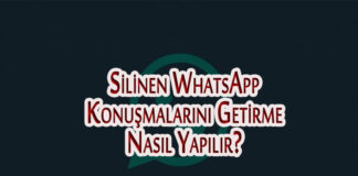 Silinen WhatsApp Konuşmalarını Getirme Nasıl Yapılır? OppoTr.Com