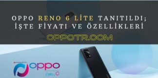 OPPO Reno6 Lite Tanıtıldı; İşte Fiyatı ve Özellikleri