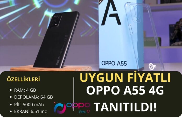 Oppo A55 4G Tanıtıldı! A55 Özellikleri ve Fiyatı