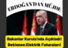 Erdoğan'dan Elektrik Faturalarına Müjde!