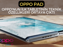 Oppo Pad: OPPO'nun İlk Tabletinin Teknik Özellikleri Ortaya Çıktı