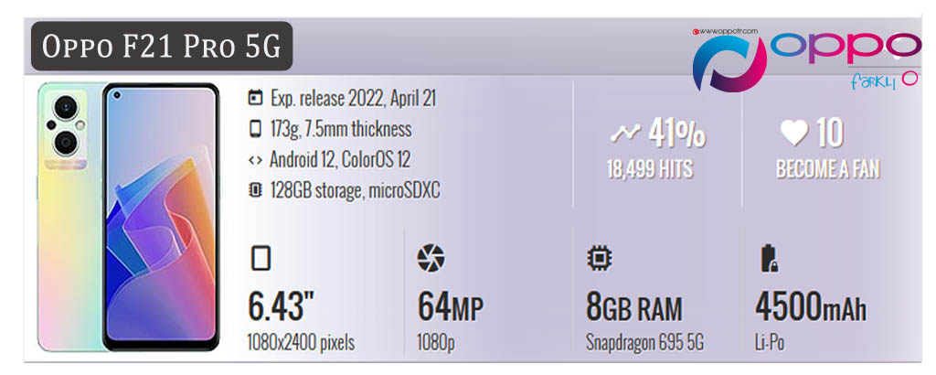OPPO F21 Pro 5G Özellikleri ve Fiyatı
