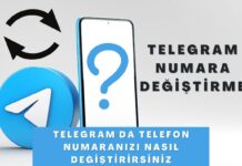 Telegram Numara Değiştirme
