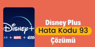 Disney Plus Hata Kodu 93 Nasıl Çözülür?
