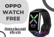 Oppo Watch Free Özellikleri ve Fiyatı