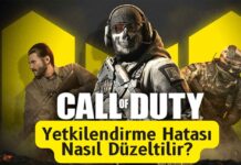 Call of Duty Yetkilendirme Hatası Nasıl Düzeltilir?