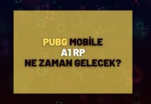 PUBG Mobile A1 RP Ne Zaman Gelecek?
