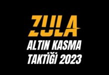 Zula Altın Kasma Taktiği 2023