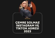 Cemre Solmaz instagram ve Tiktok Adresi 2023