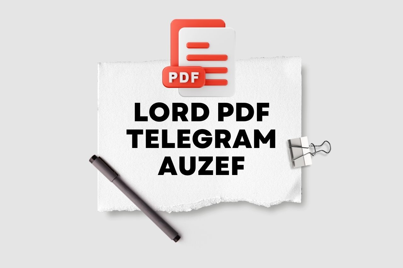 Lord PDF Telegram AUZEF