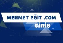 Mehmet Eğit .com Giriş 2023