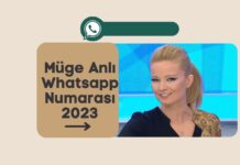 Müge Anlı Whatsapp Numarası 2023