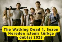 The Walking Dead 1. Sezon Nereden izlenir türkçe dublaj 2023