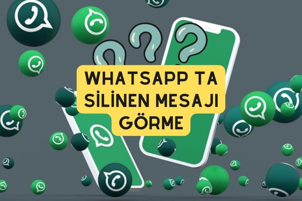 WhatsApp ta Silinen Mesajı Görme