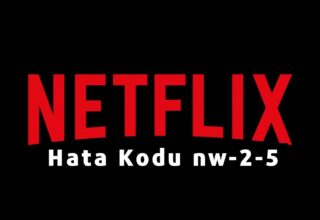 Netflix Hata Kodu nw-2-5