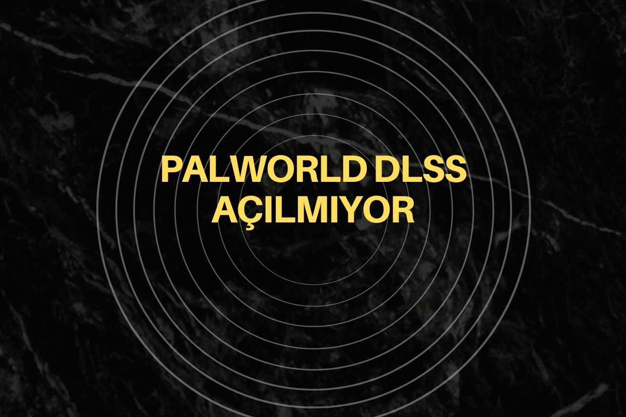 Palworld dlss Açılmıyor