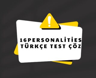 16personalities Türkçe Test Çöz