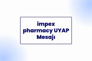 impex pharmacy UYAP Mesajı: Dikkat Dolandırıcılık!