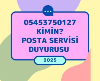 05453750127 Kimin?
