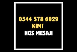 05445786029 Kim? HGS Borç Mesajı Gerçek Mi? Dolandırıcılık Uyarısı!