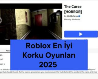 Roblox En İyi Korku Oyunları 2025