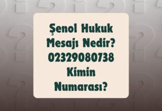 Şenol Hukuk Mesajı Nedir?