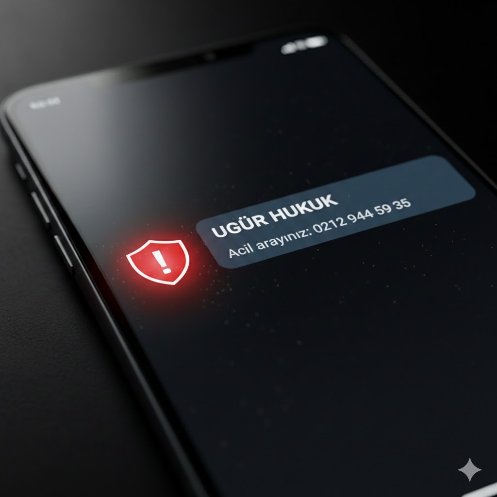 02129445935 Kim? Uğur Hukuk Mesajı