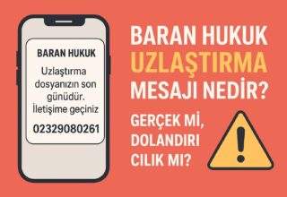 Baran Hukuk Uzlaştırma Mesajı Nedir?