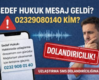 Sedef Hukuk Mesaj Geldi?