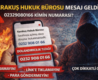 Karakuş Hukuk Bürosu Mesaj Geldi?