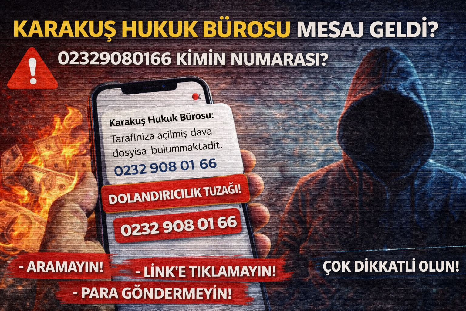Karakuş Hukuk Bürosu Mesaj Geldi