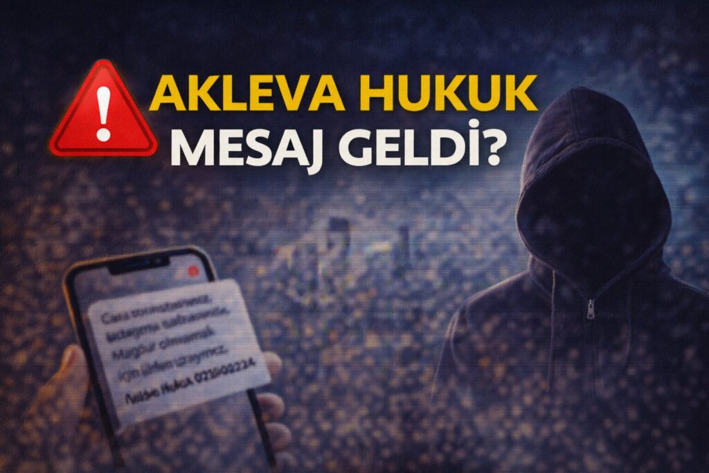 Akleva Hukuk Mesaj Geldi