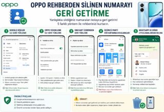 Oppo Rehberden Silinen Numarayı Geri Getirme