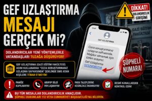 Gef Uzlaştırma Mesajı Nedir