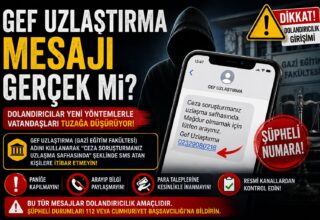 Gef Uzlaştırma Mesajı Nedir?