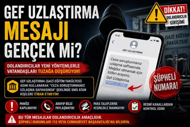 Gef Uzlaştırma Mesajı Nedir?