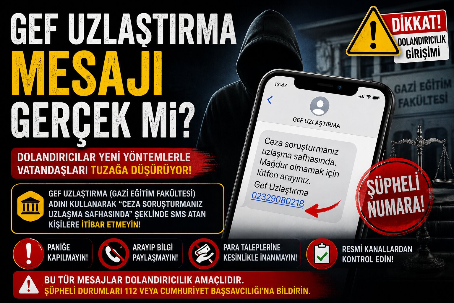 Gef Uzlaştırma Mesajı Nedir