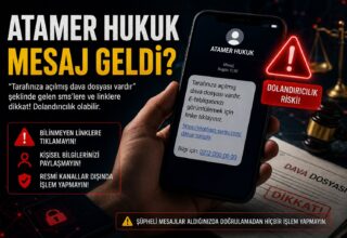 Atamer Hukuk Mesaj Geldi?