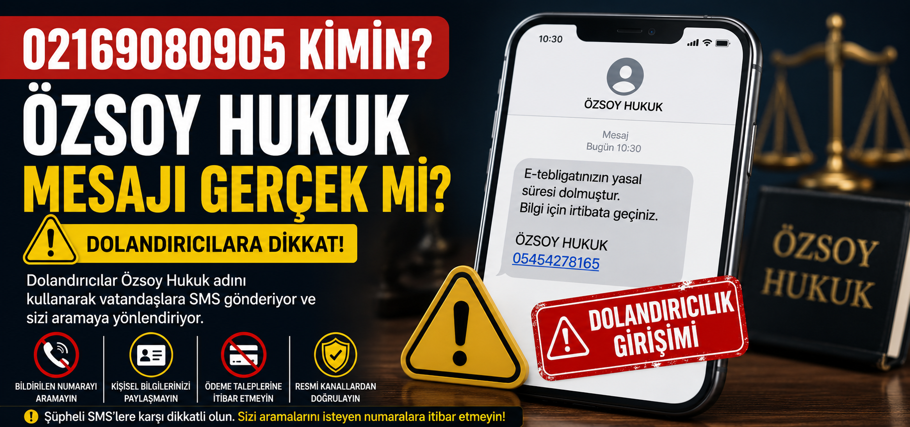 Özsoy Hukuk Mesajı Gerçek Mi? 1 Özsoy Hukuk Mesajı Gerçek Mi