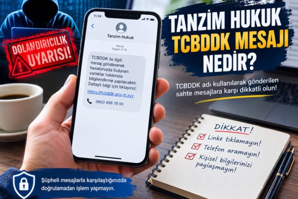 Tanzim Hukuk tcbddk Mesajı Nedir?